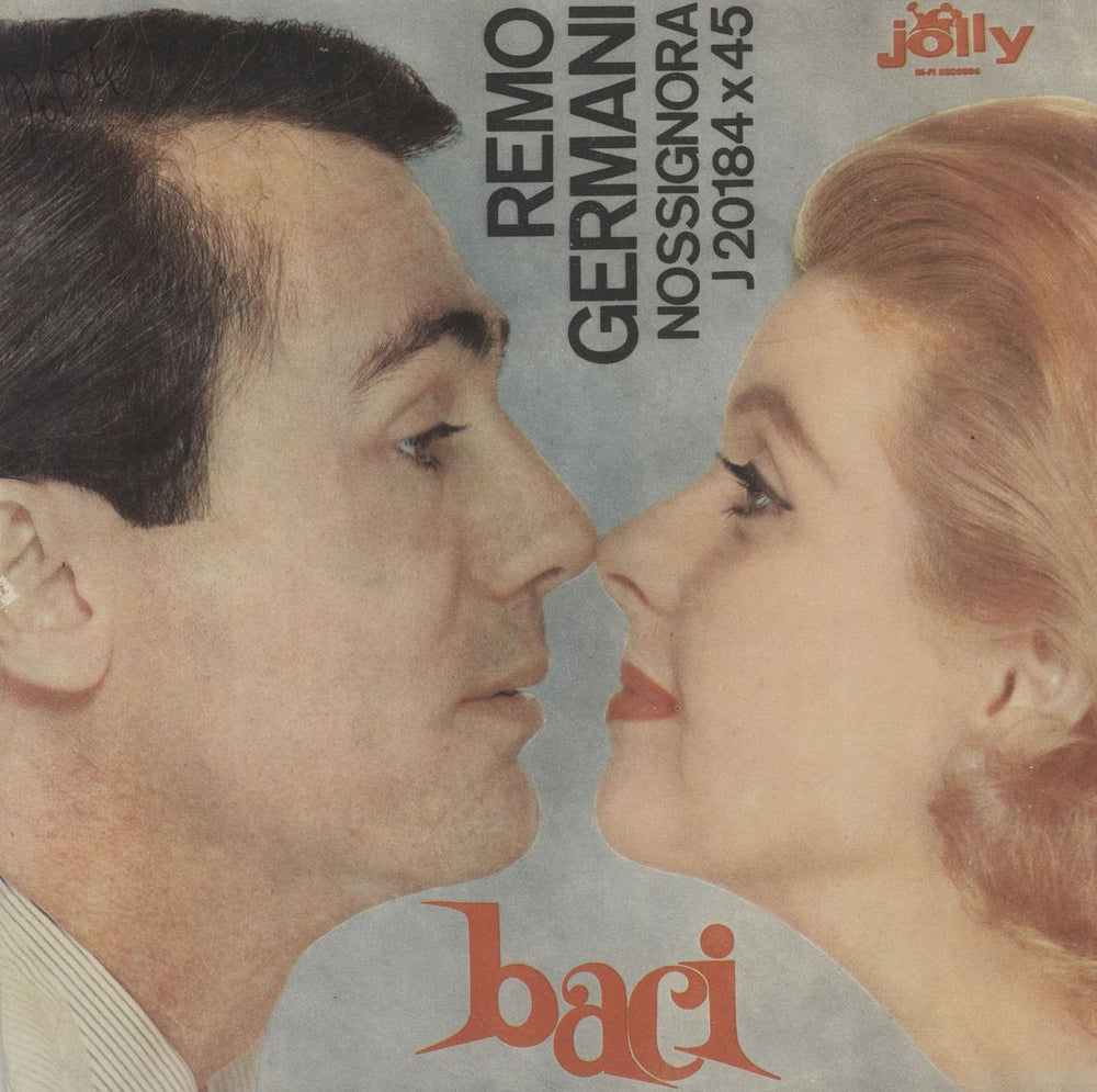 Remo Germani Baci + Sleeve Italian 7" vinyl single (7 inch record / 45) J20184