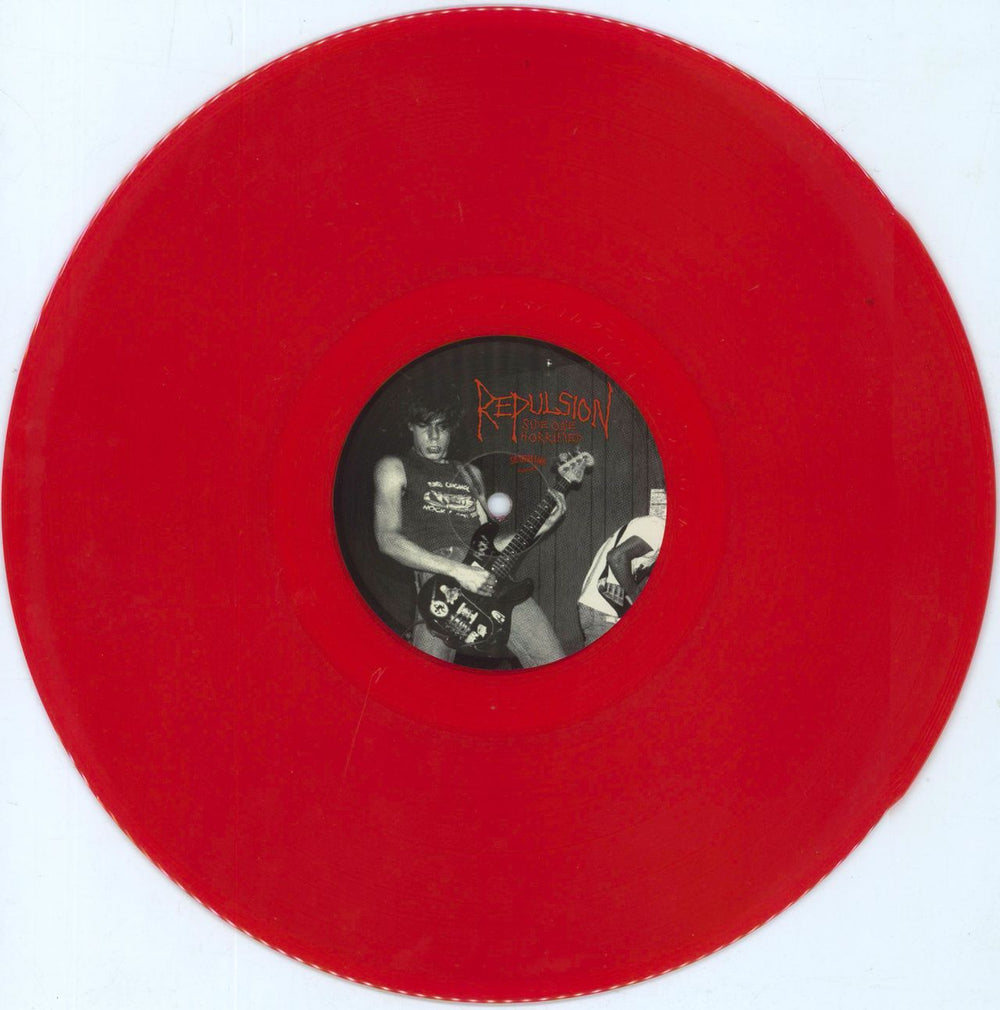 Repulsion Horrified - Red Vinyl US 2-LP vinyl record set (Double LP Album) R992LHO803101