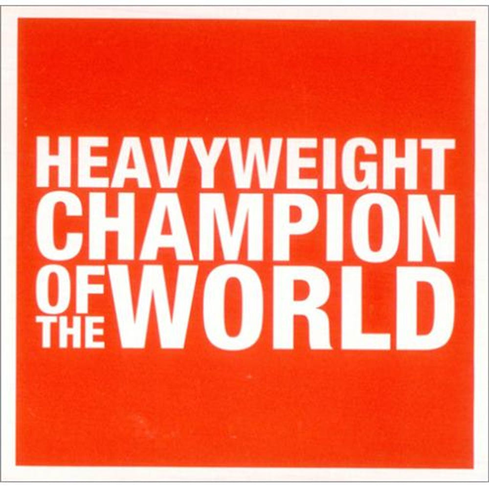 Reverend And The Makers Heavyweight Champion Of The World UK Promo CD single (CD5 / 5") WOS009CDPR