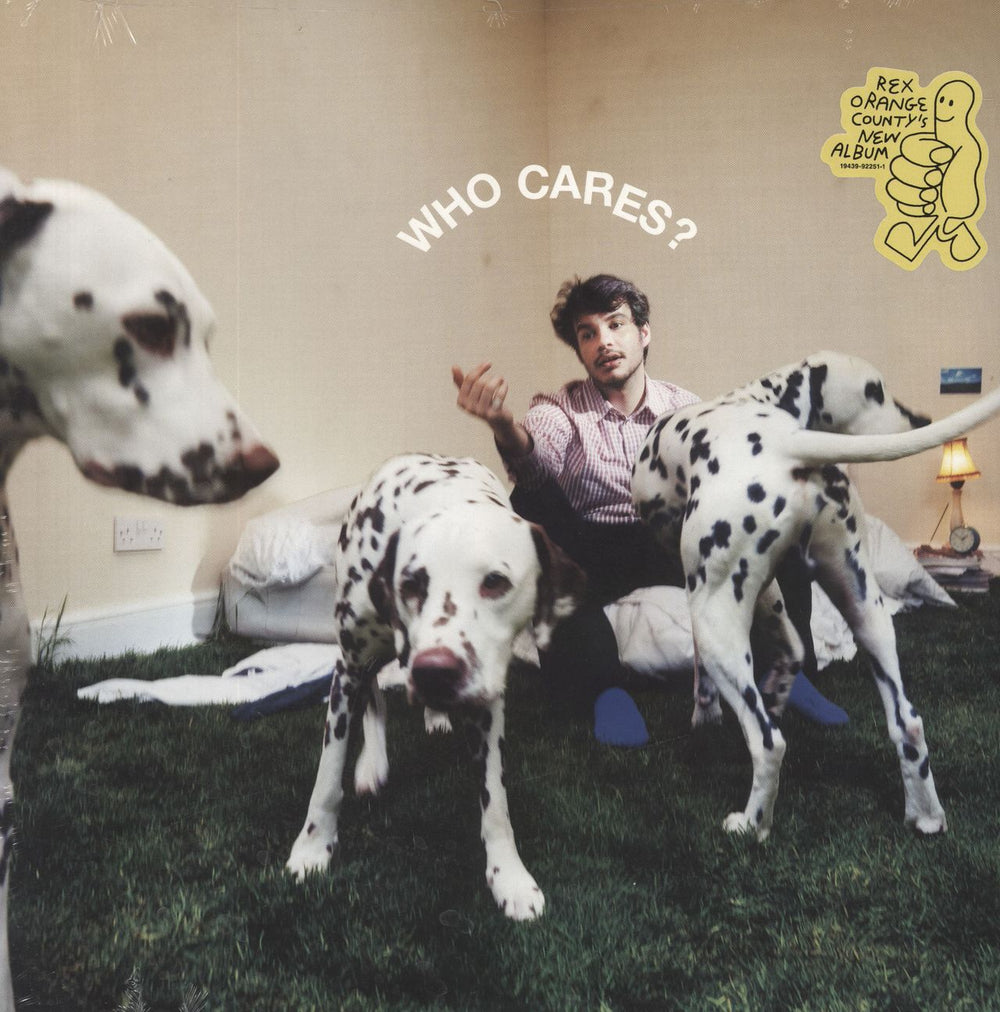 Rex Orange County Who Cares? - Sealed UK vinyl LP album (LP record) 19439-92251-1