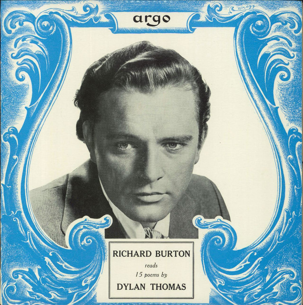 Richard Burton Fifteen Poems By Dylan Thomas - 1st UK vinyl LP album (LP record) RG43