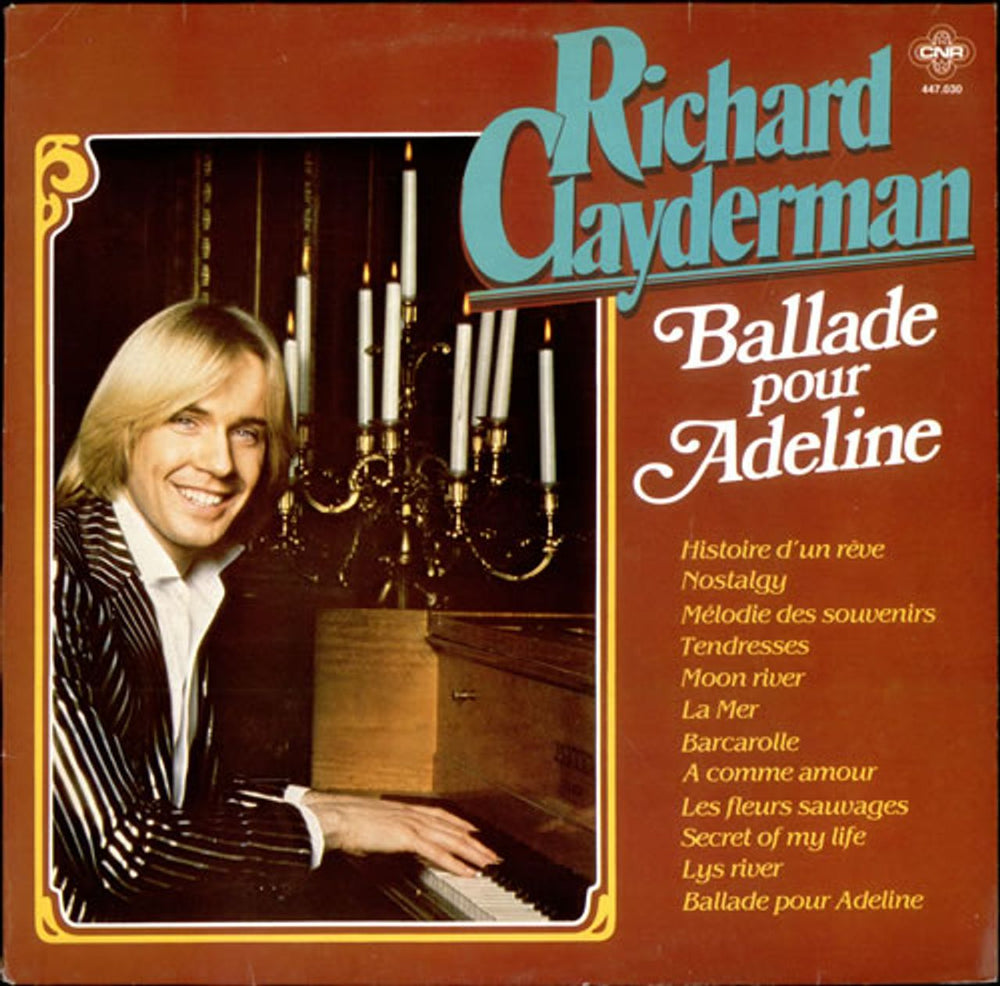 Richard Clayderman Ballade Pour Adeline Dutch vinyl LP album (LP record) 447.030