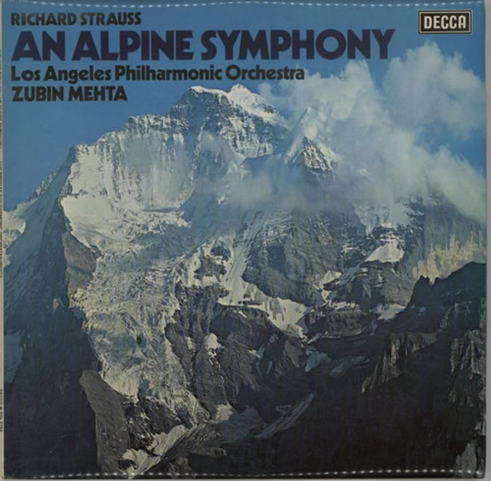 Richard Strauss An Alpine Symphony UK vinyl LP album (LP record) SXL6752