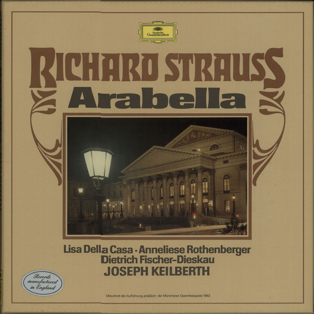 Richard Strauss Arabella UK Vinyl Box Set 2721163