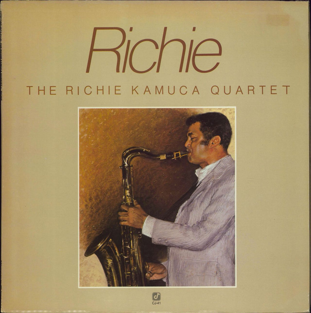 Richie Kamuca Richie US vinyl LP album (LP record) CJ-41