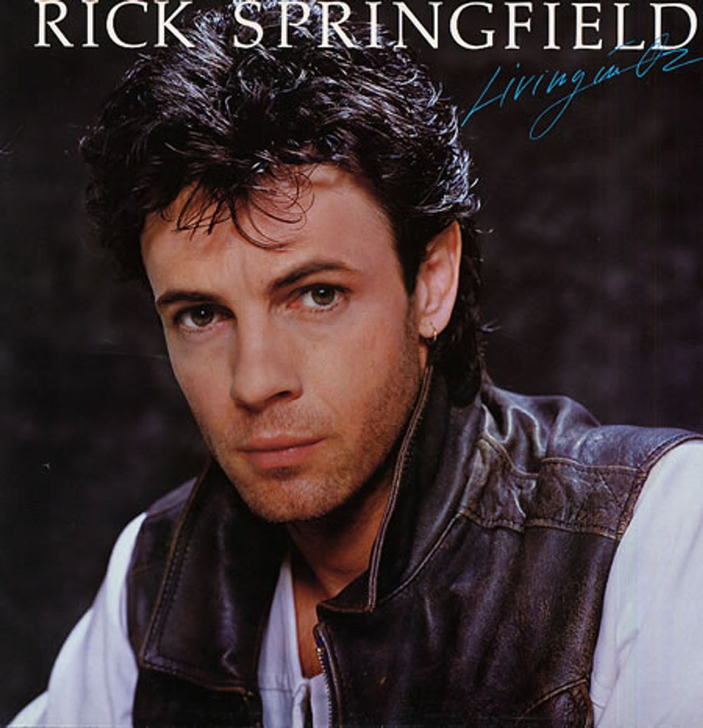 Rick Springfield Living In Oz German vinyl LP album (LP record) PL14660