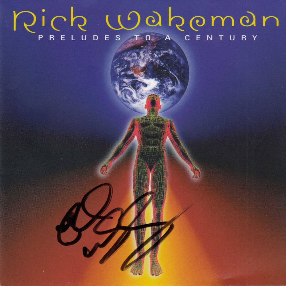 Rick Wakeman Prelude To A Century - Autographed UK CD album (CDLP) RWCD33