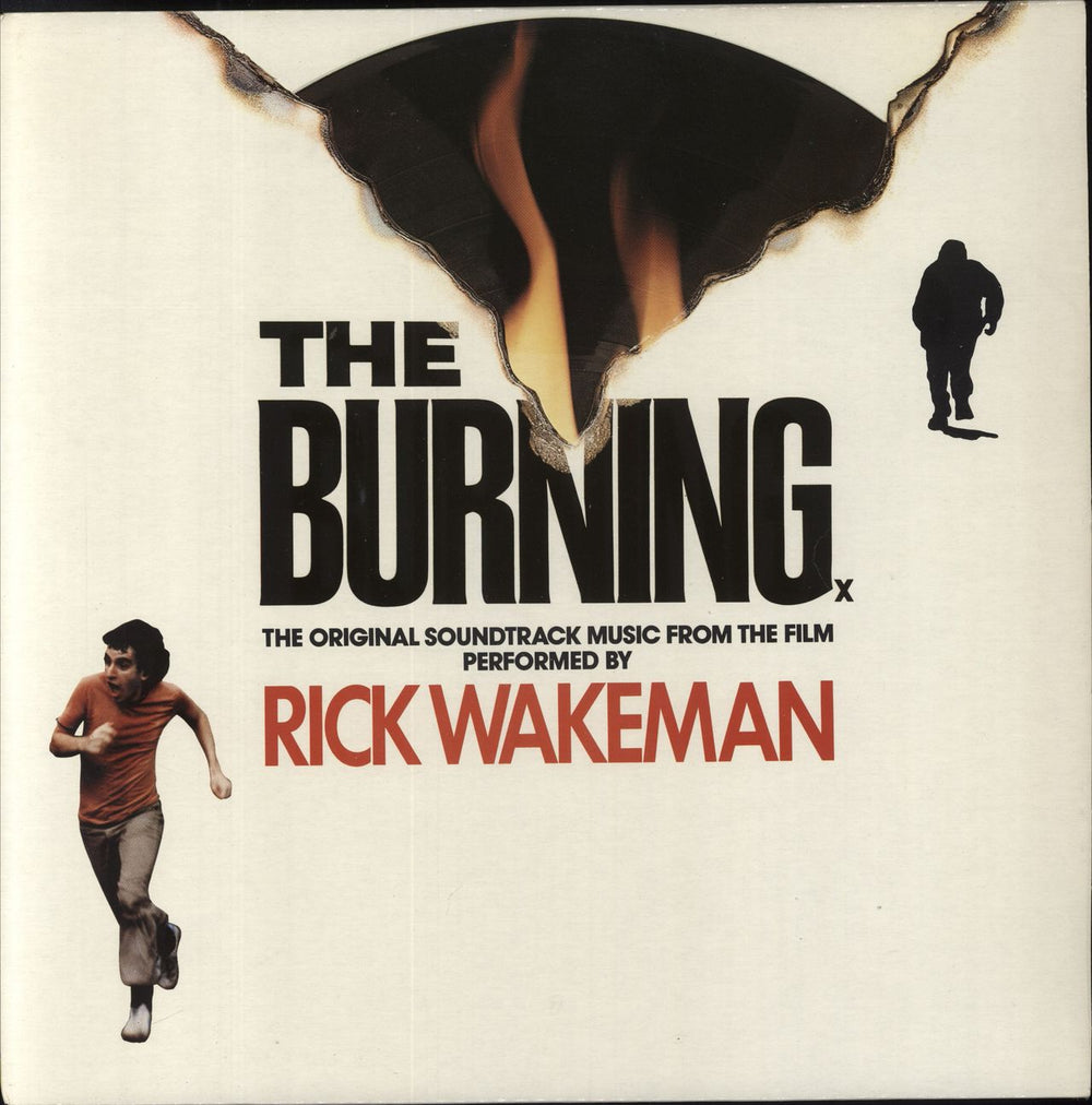 Rick Wakeman The Burning UK vinyl LP album (LP record) CLASS12