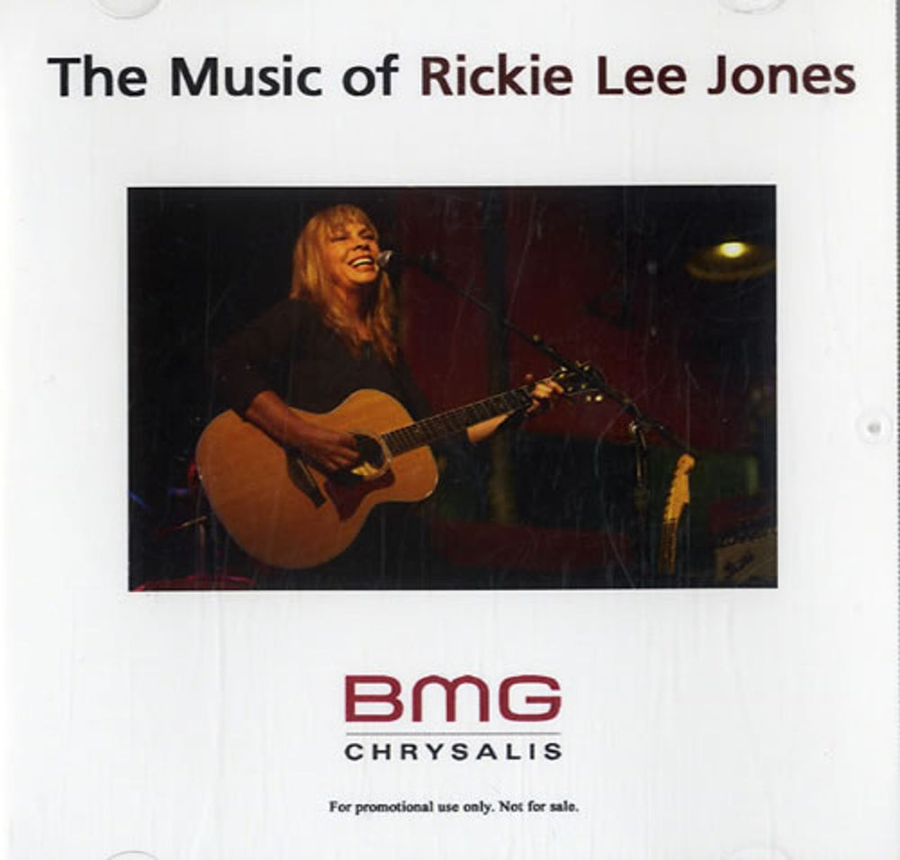 Rickie Lee Jones The Music Of Rickie Lee Jones US Promo CD-R acetate CD-R ACETATE