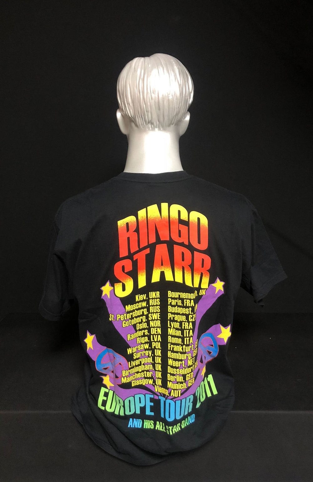 Ringo Starr Europe 2011 T-Shirt UK t-shirt RINTSEU728537