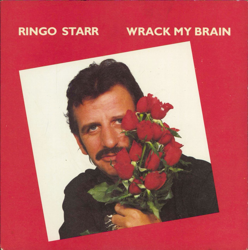 Ringo Starr Wrack My Brain + p/s - EX UK 7" vinyl single (7 inch record / 45) RCA166