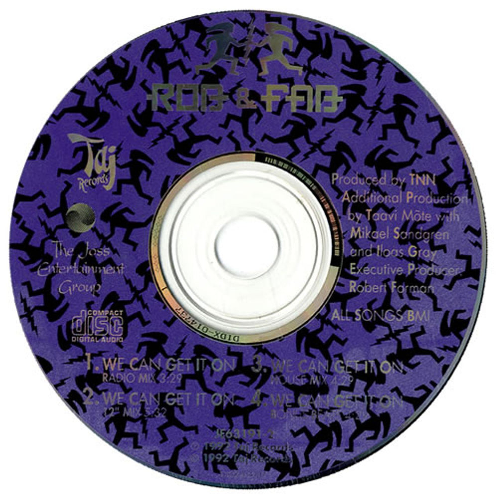 Rob & Fab We Can Get It On US Promo CD single (CD5 / 5") R&FC5WE550000