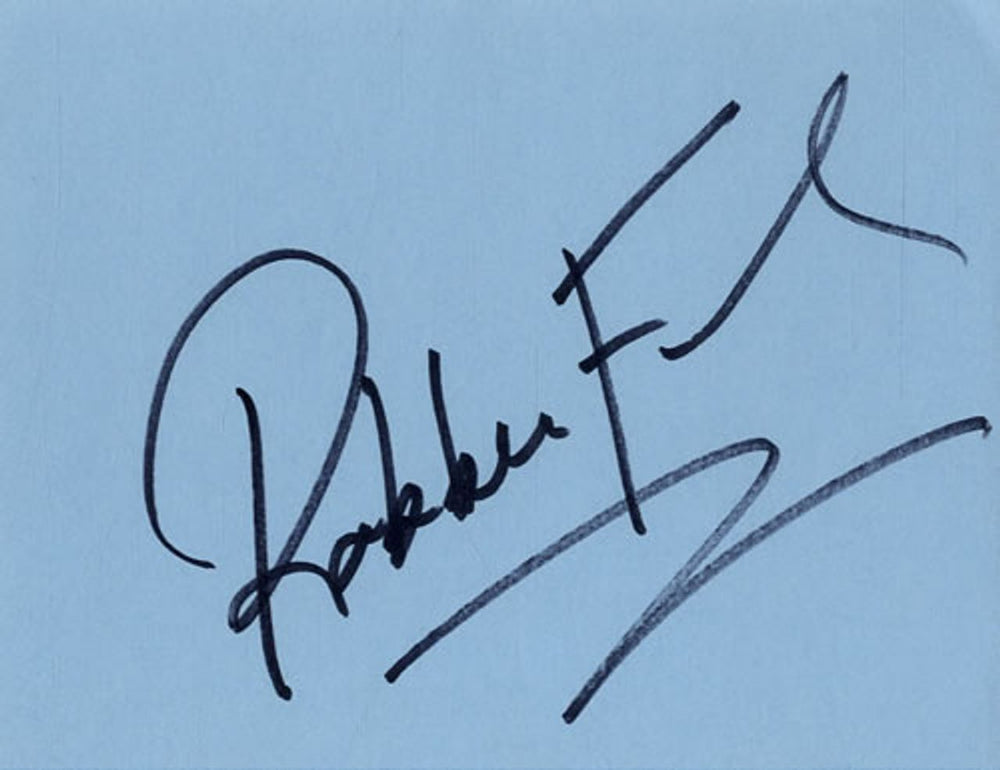 Robben Ford Pages From An Autograph Book UK memorabilia AUTOGRAPHS