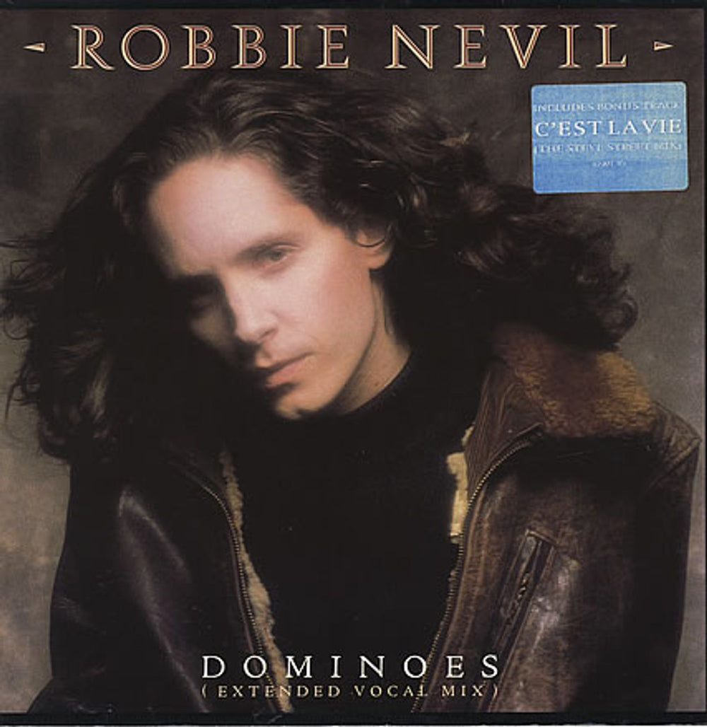 Robbie Nevil Dominoes UK 12" vinyl single (12 inch record / Maxi-single) 12MT19