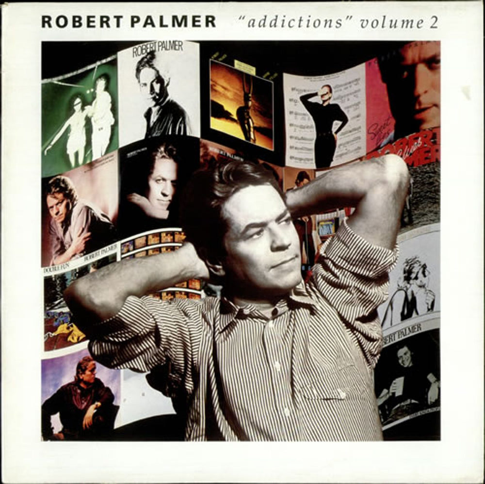 Robert Palmer Addictions Volume 2 UK vinyl LP album (LP record) ILPTV4