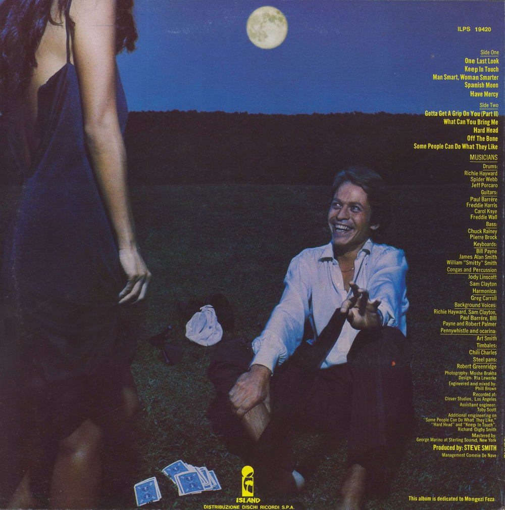 Robert Palmer Some People Can Do What They Like - Blue label Italian vinyl LP album (LP record)