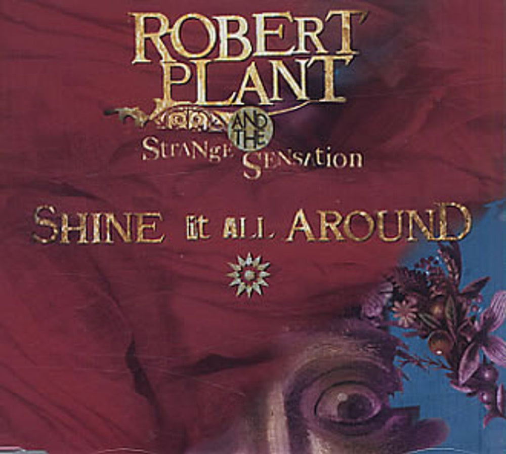 Robert Plant Shine It All Around UK Promo CD single (CD5 / 5") SANPX369