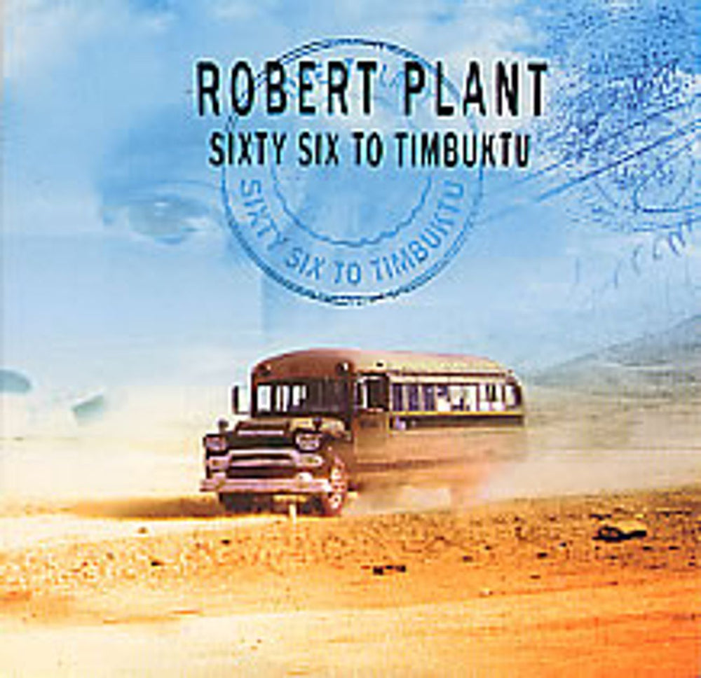 Robert Plant Sixty Six To Timbuktu UK Promo CD album (CDLP) PLANT2