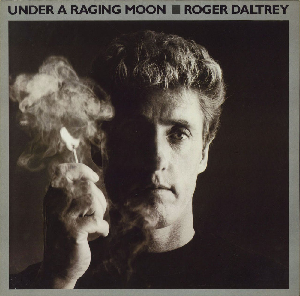 Roger Daltrey Under A Raging Moon UK vinyl LP album (LP record) 207330620