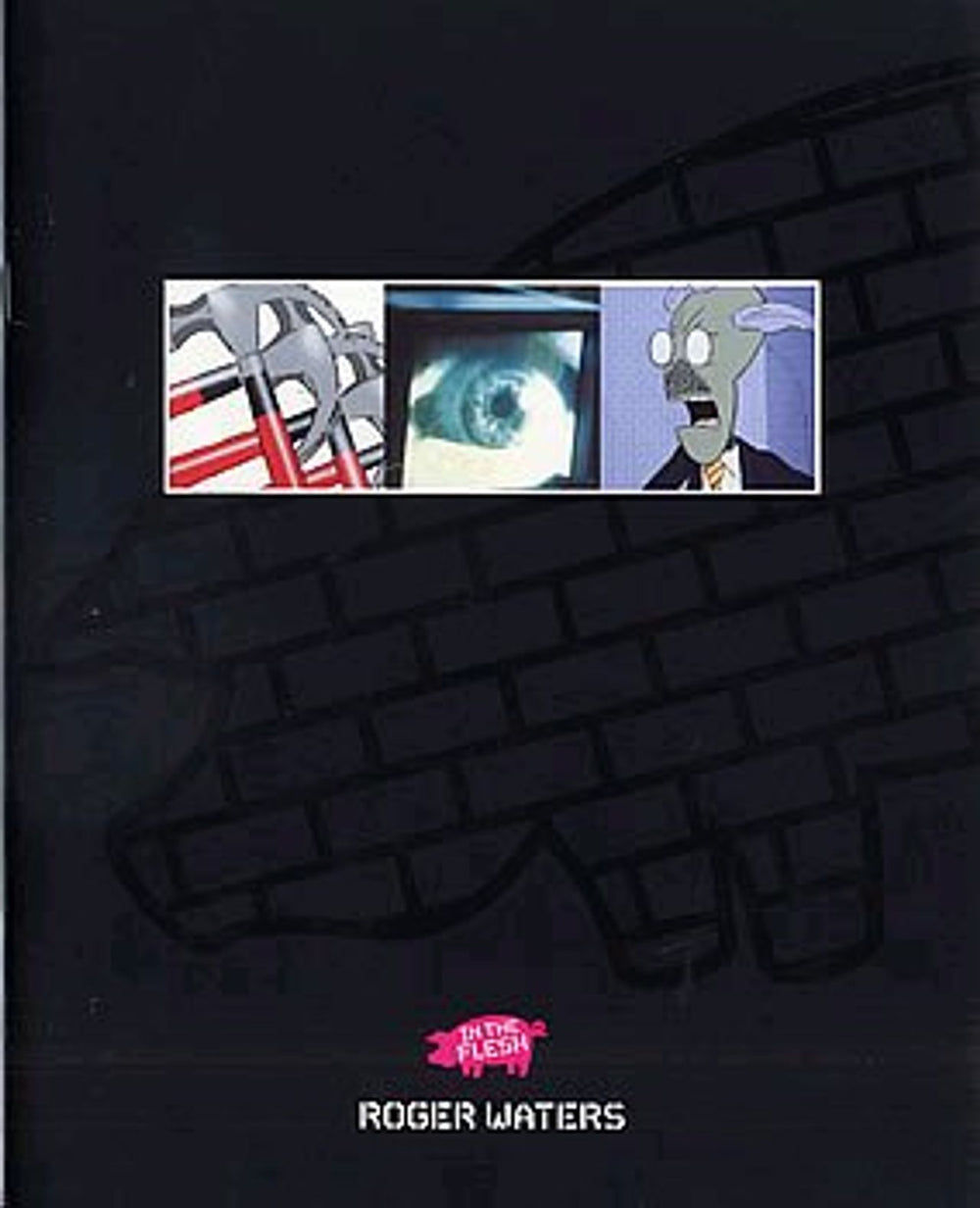 Roger Waters In The Flesh UK tour programme TOUR PROGRAMME