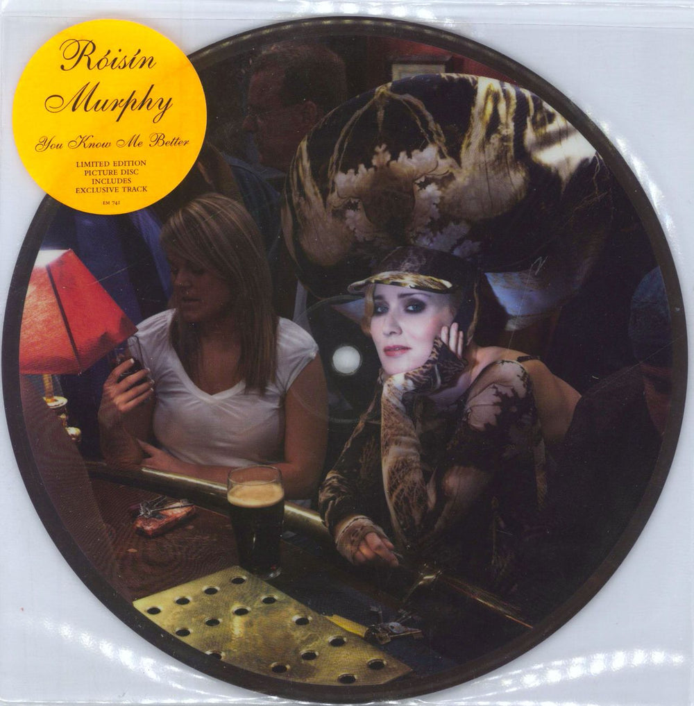 Roisin Murphy You Know Me Better UK 7" vinyl picture disc (7 inch picture disc single) EM741