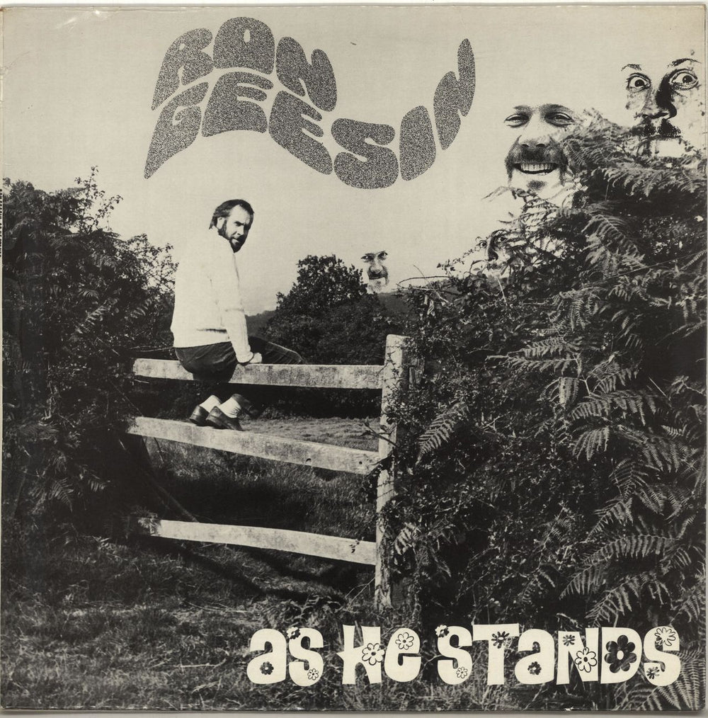 Ron Geesin As He Stands UK vinyl LP album (LP record) RON28