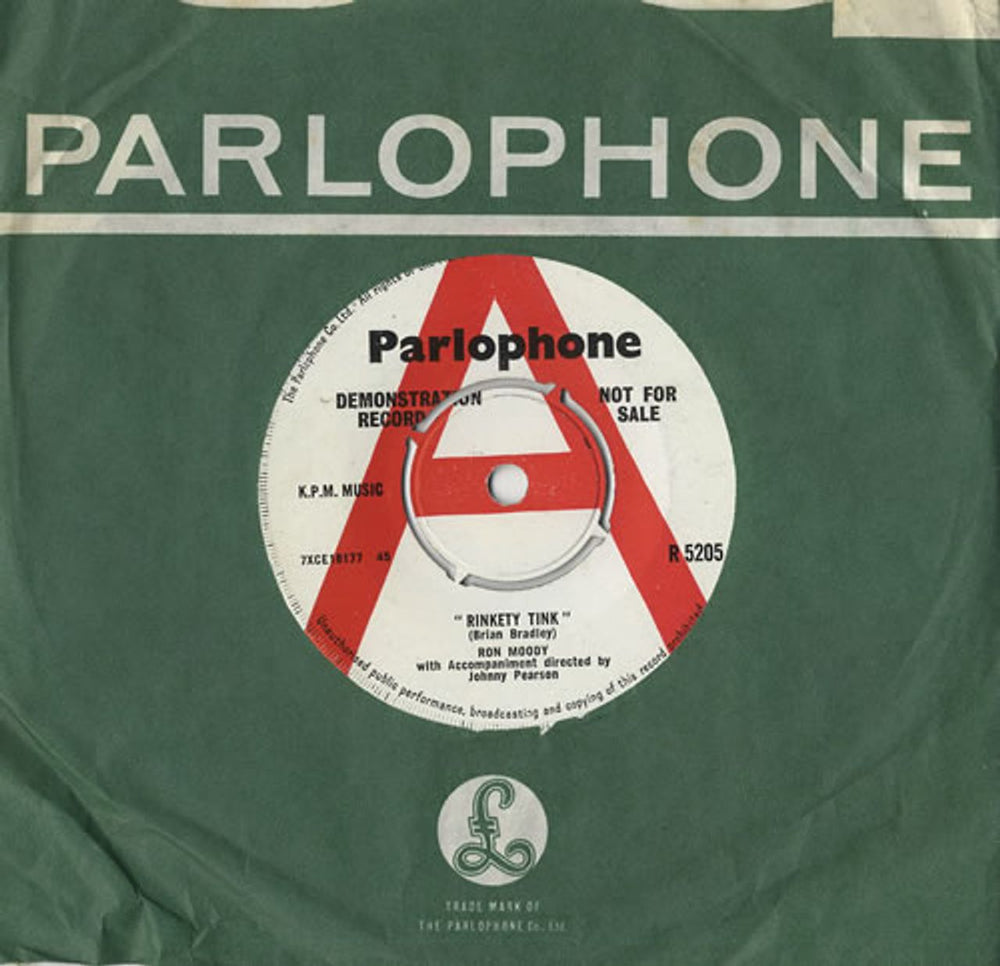 Ron Moody Rinkety Tink UK Promo 7" vinyl single (7 inch record / 45) R5205