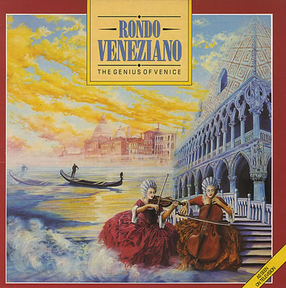 Rondo Veneziano The Genius Of Venice UK vinyl LP album (LP record) RON2