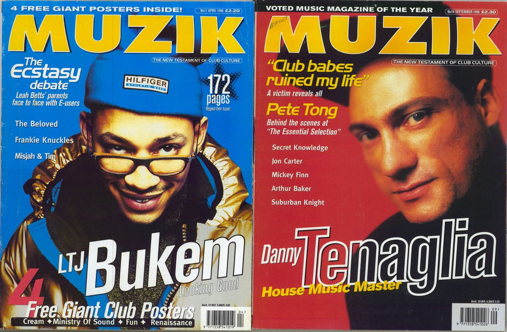 Roni Size Reprazent Muzik Magazine Bundle UK magazine RSZMAMU779715