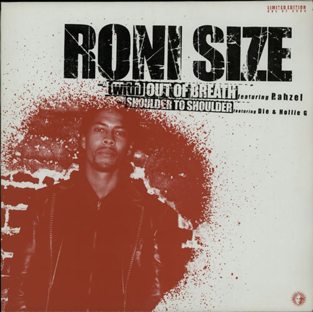 Roni Size Reprazent [With] Out Of Breath UK 12" vinyl single (12 inch record / Maxi-single) VRECSUK002Y