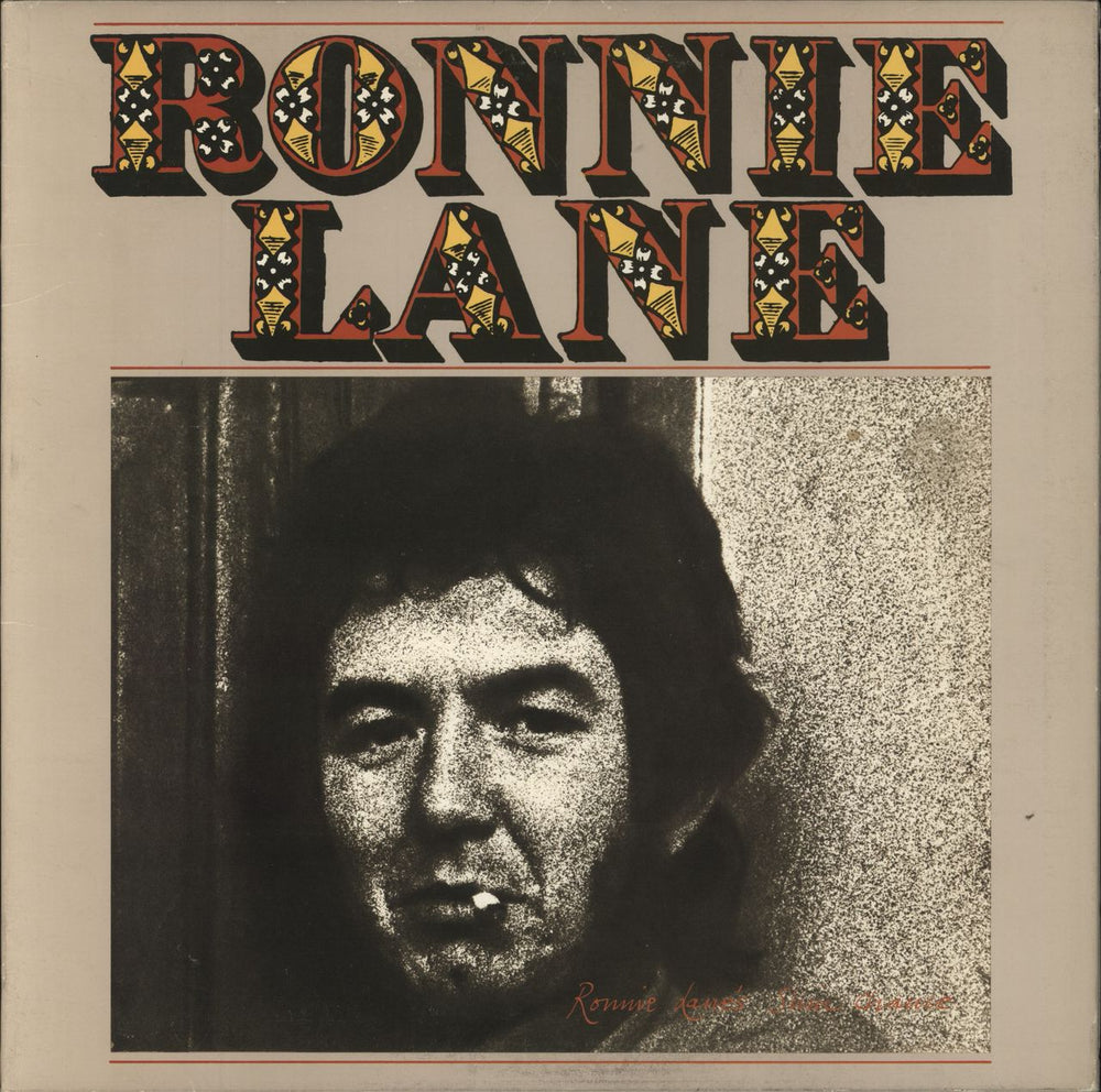 Ronnie Lane Ronnie Lane's Slim Chance - 1st UK vinyl LP album (LP record) ILPS9321