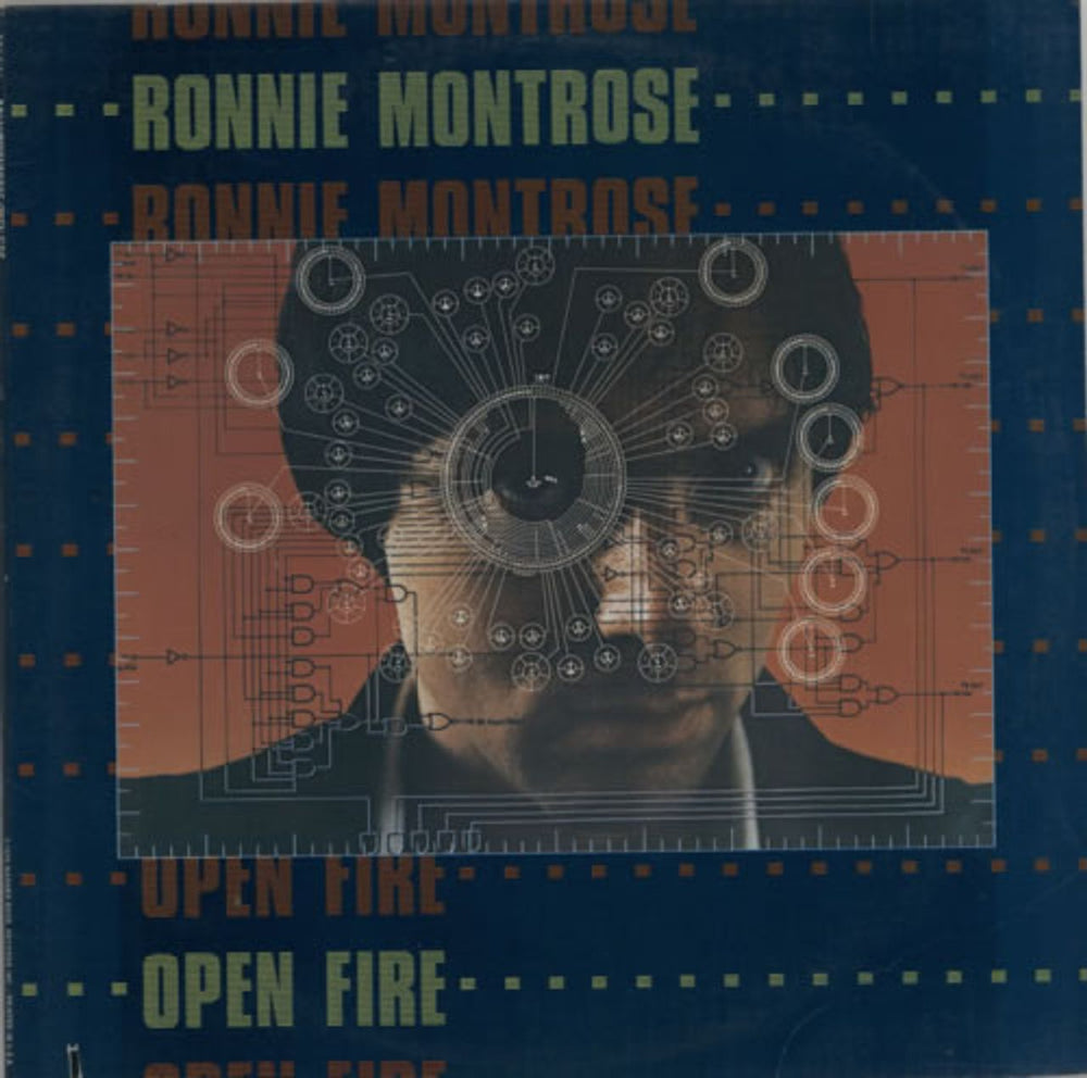 Ronnie Montrose Open Fire US vinyl LP album (LP record) BSK3134