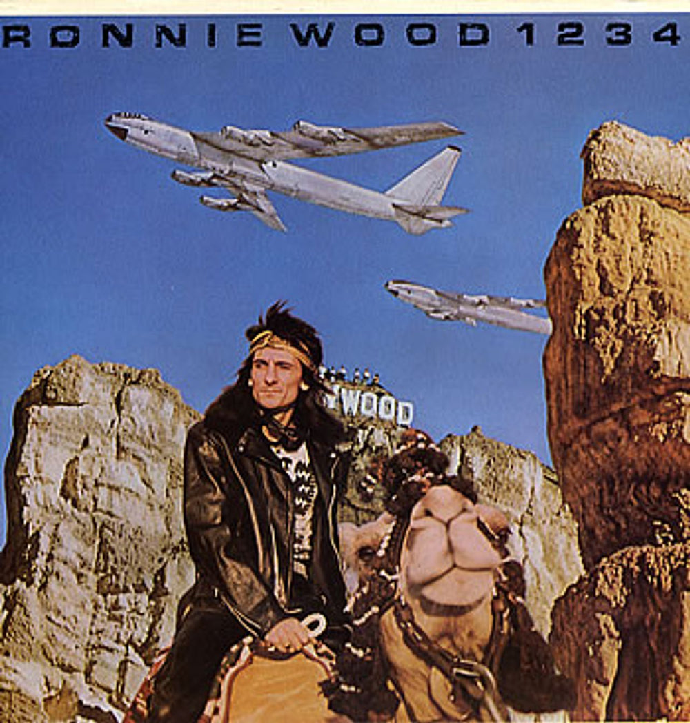 Ronnie Wood 1234 (one, two, three, four) UK vinyl LP album (LP record) CBS85227