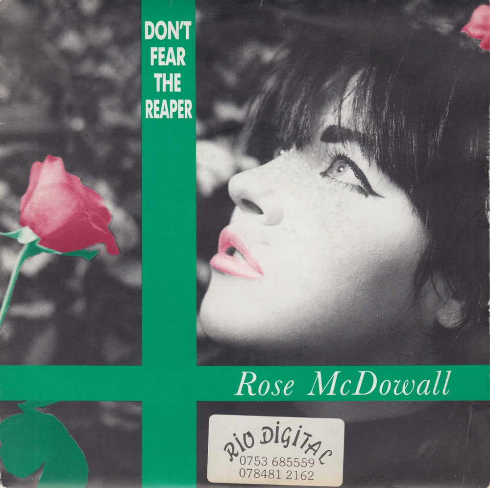 Rose McDowall Don't Fear The Reaper UK 7" vinyl single (7 inch record / 45) 7RDS3