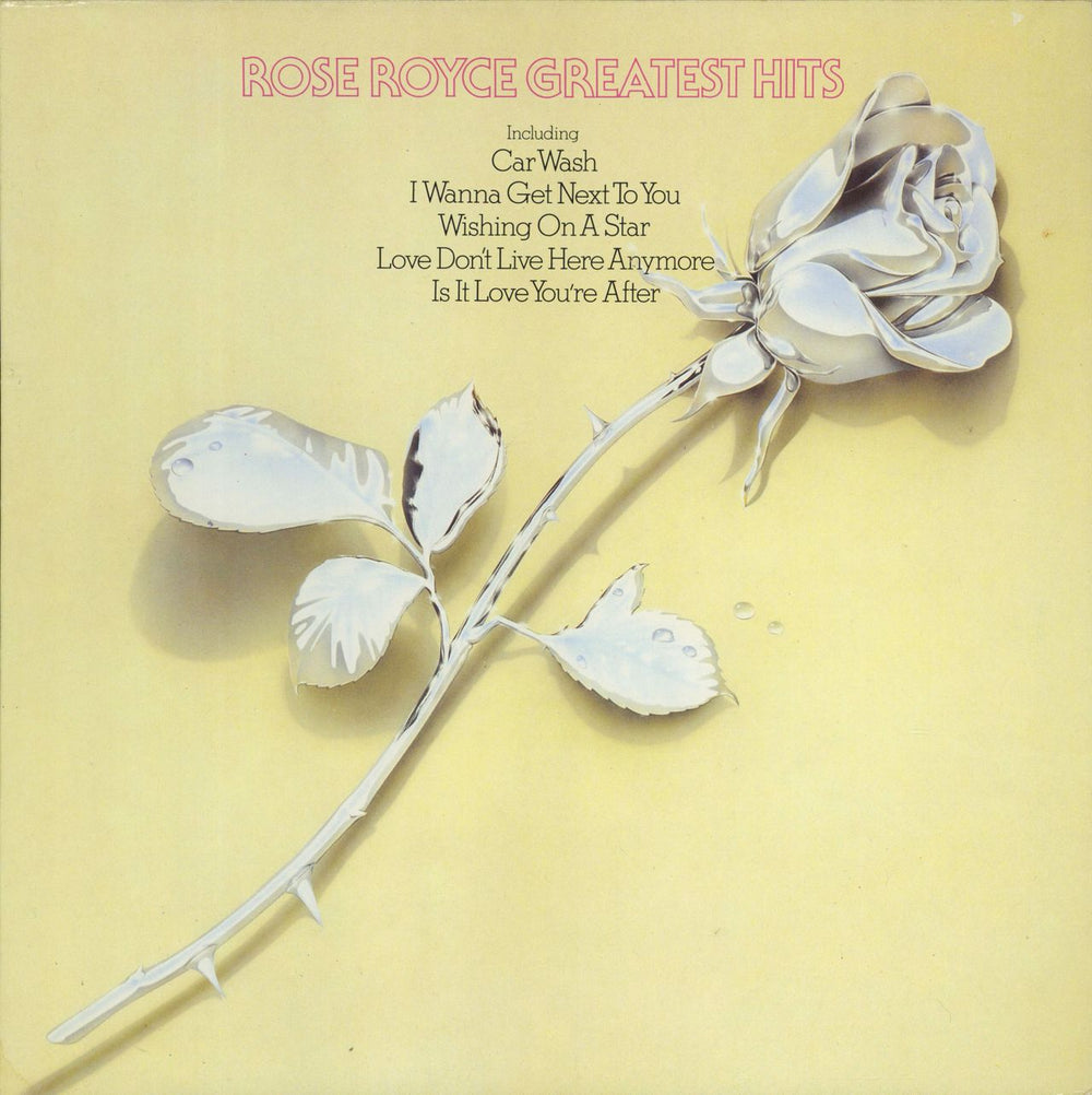 Rose Royce Greatest Hits German vinyl LP album (LP record) WB56815