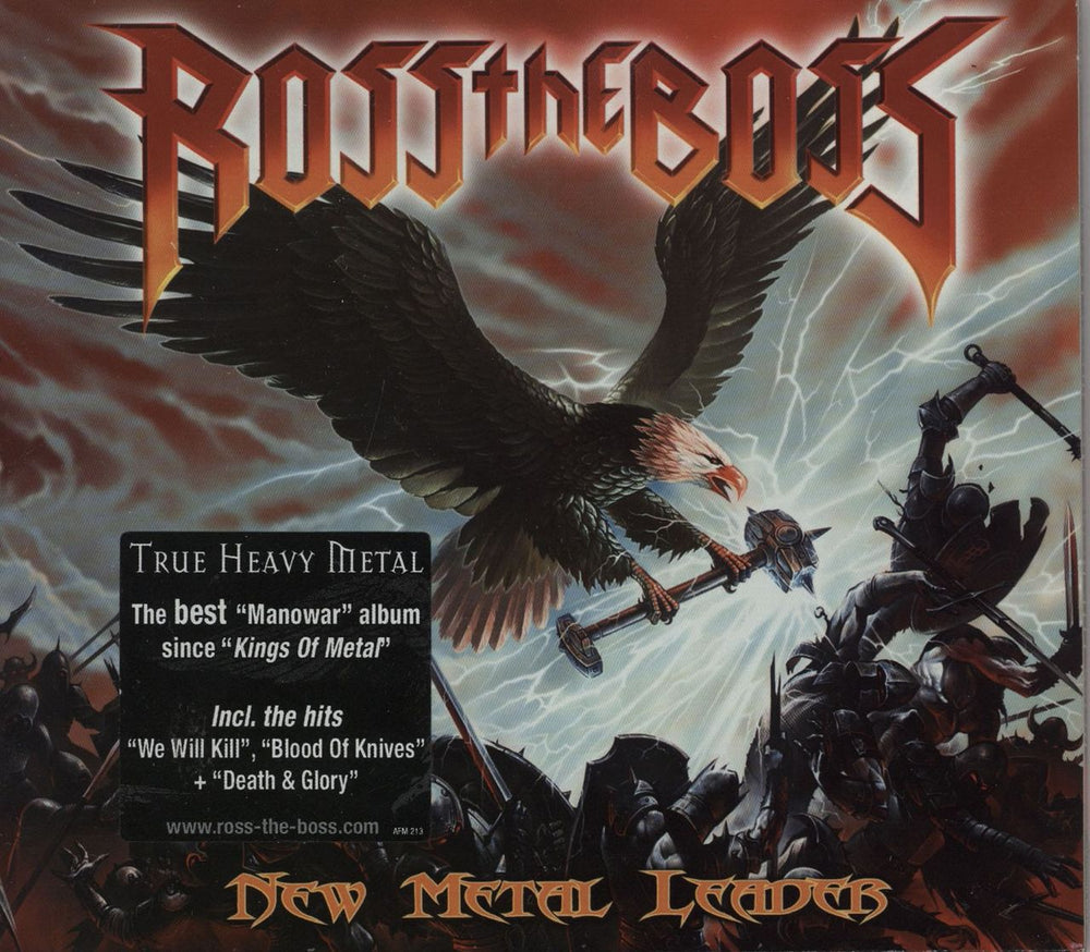 Ross The Boss New Metal Leader German CD album (CDLP) AFM213-9