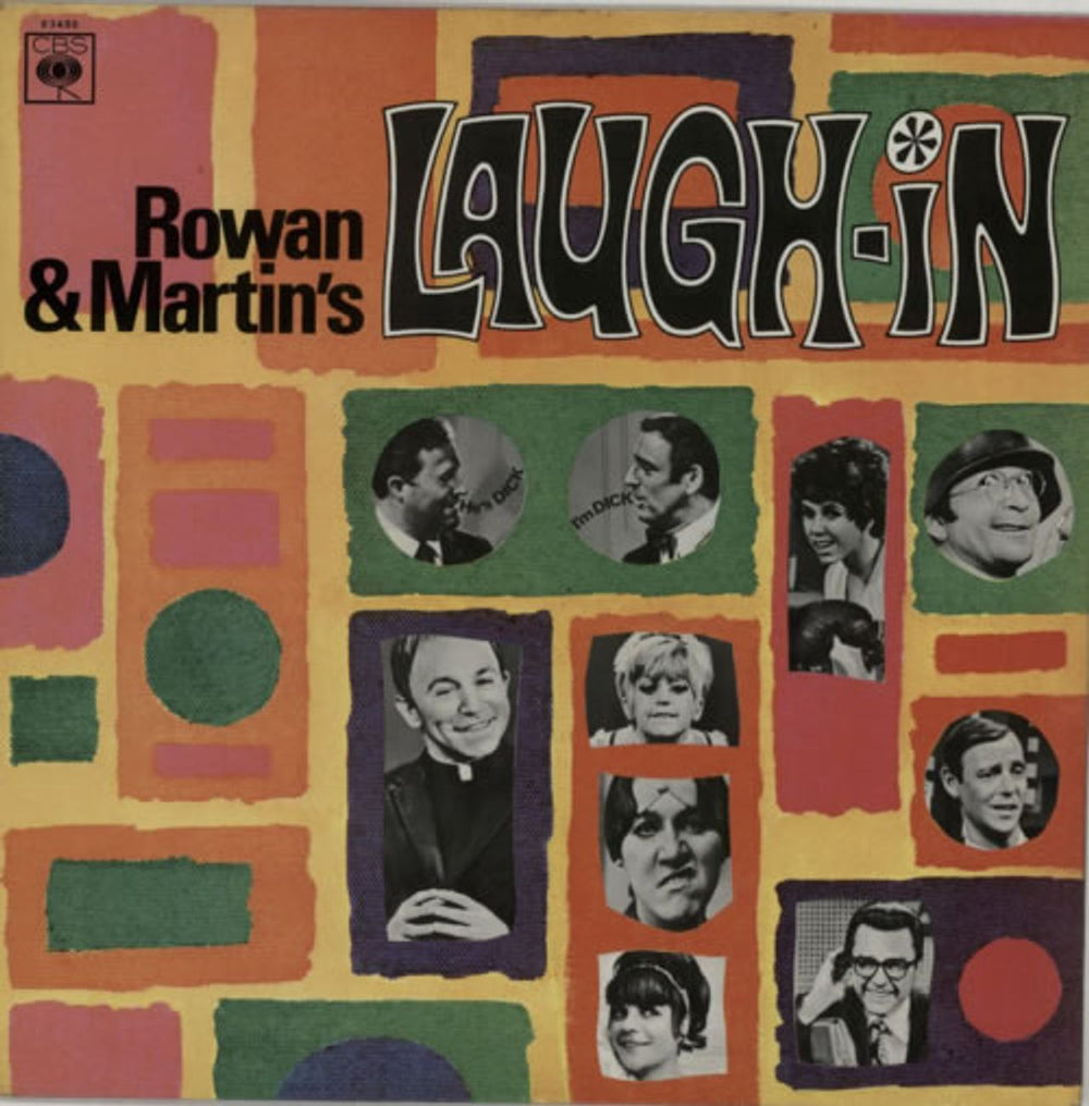 Rowan & Martin Rowan & Martin's Laugh-In UK vinyl LP album (LP record) 63490