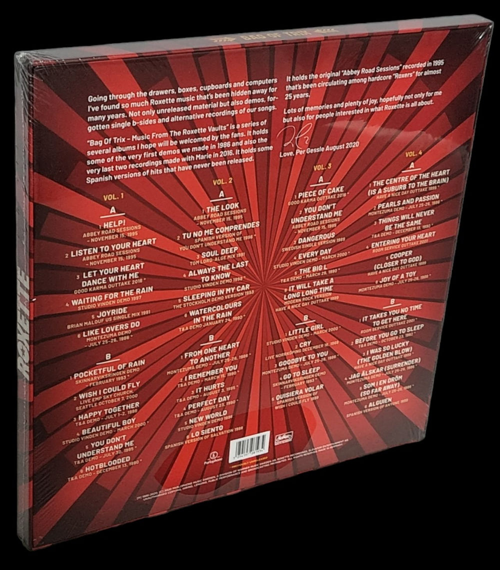 Roxette Bag Of Trix (Music From The Roxette Vaults) German Vinyl Box Set ROXVXBA801543