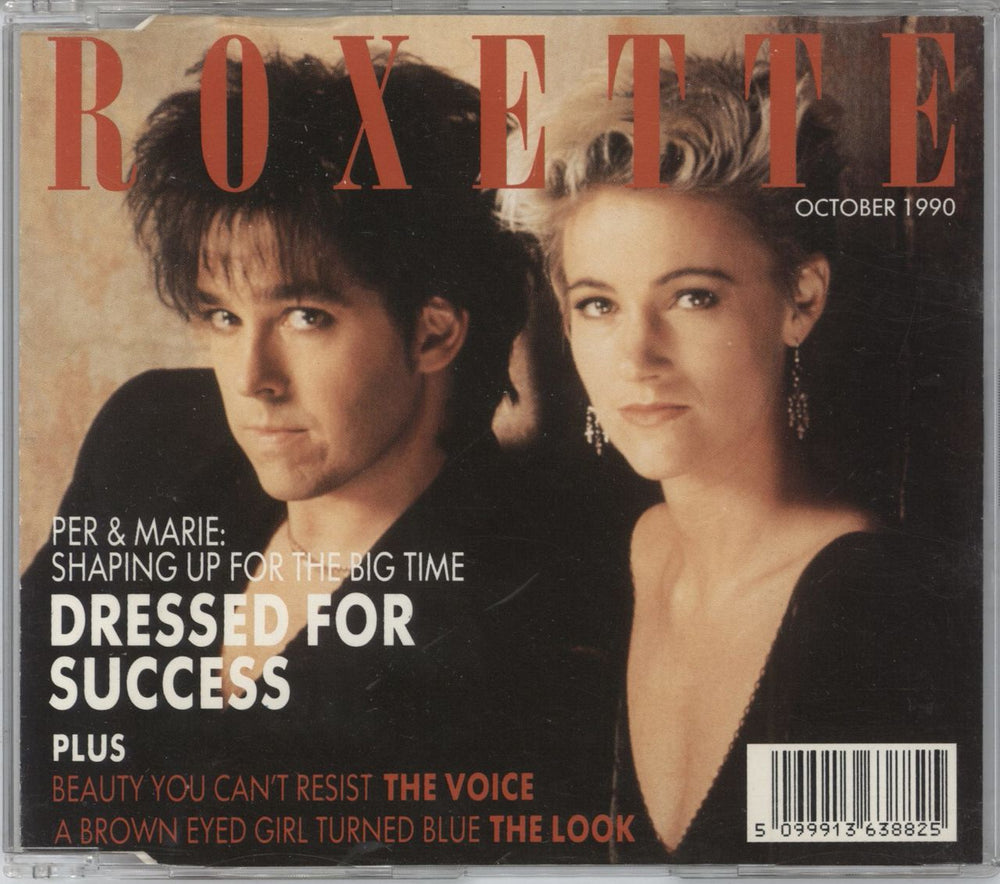 Roxette Dressed For Success - 2nd Issue UK CD single (CD5 / 5") CDEM162