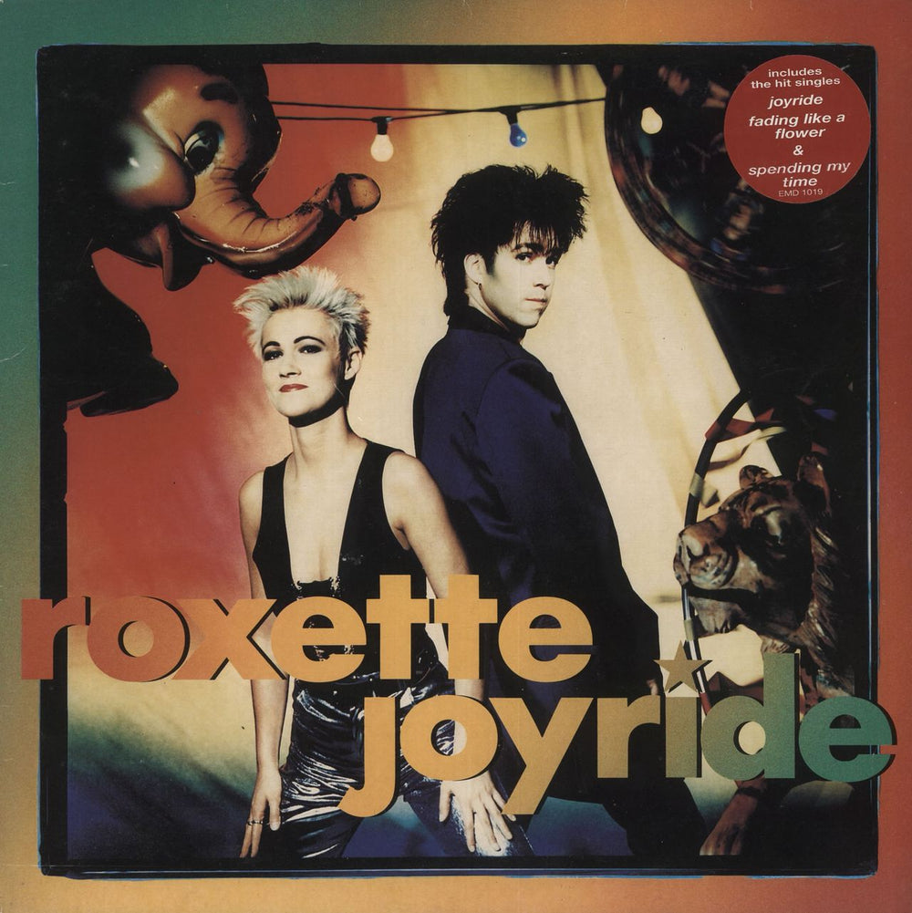 Roxette Joyride - VG UK vinyl LP album (LP record) EMD1019