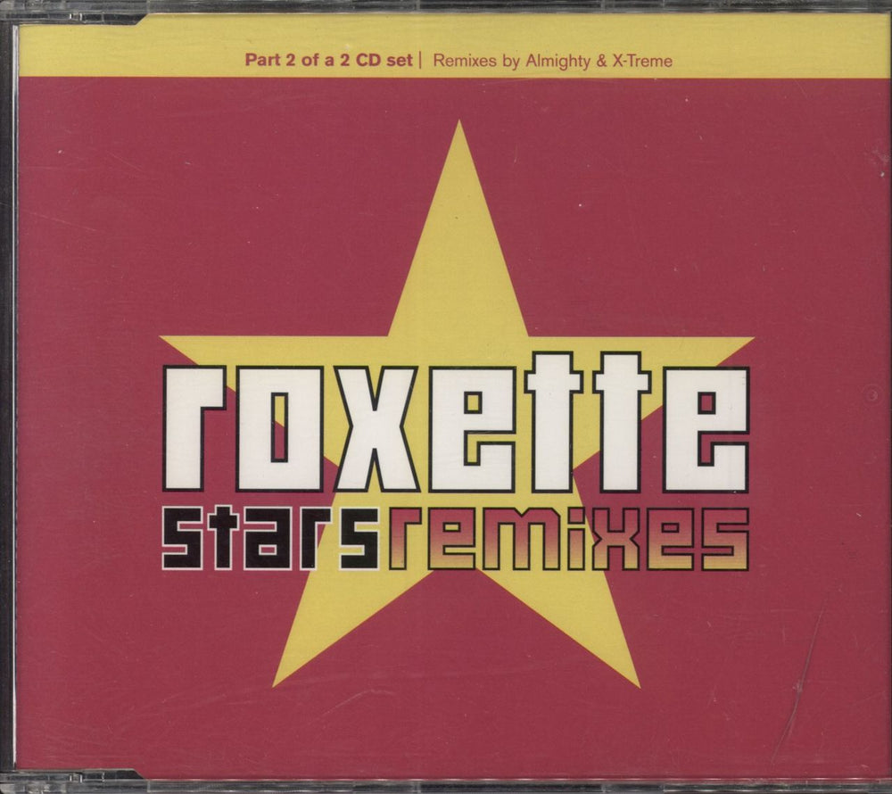 Roxette Stars - CDs 1 & 2 UK 2-CD single set (Double CD single) ROX2SST144940