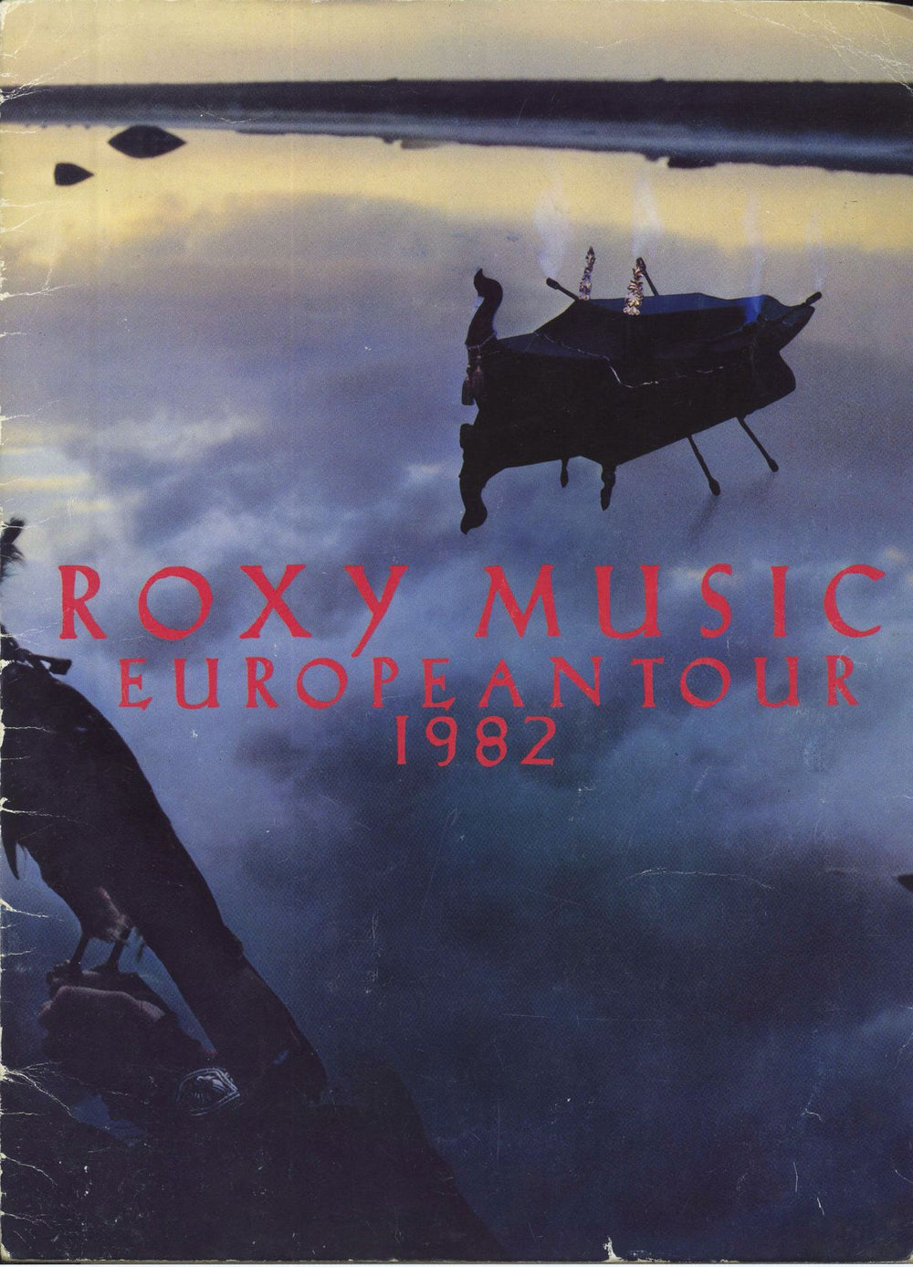 Roxy Music European Tour 1982 + Ticket Stub UK tour programme TOUR PROGRAMME
