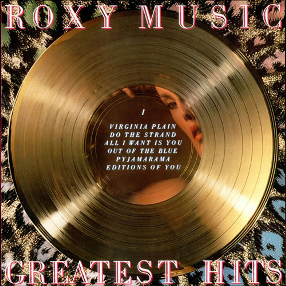 Roxy Music Greatest Hits Canadian vinyl LP album (LP record) KSD38-103