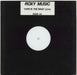 Roxy Music Love Is The Drug (Live) - White Label UK Promo 12" vinyl single (12 inch record / Maxi-single) EGOX55