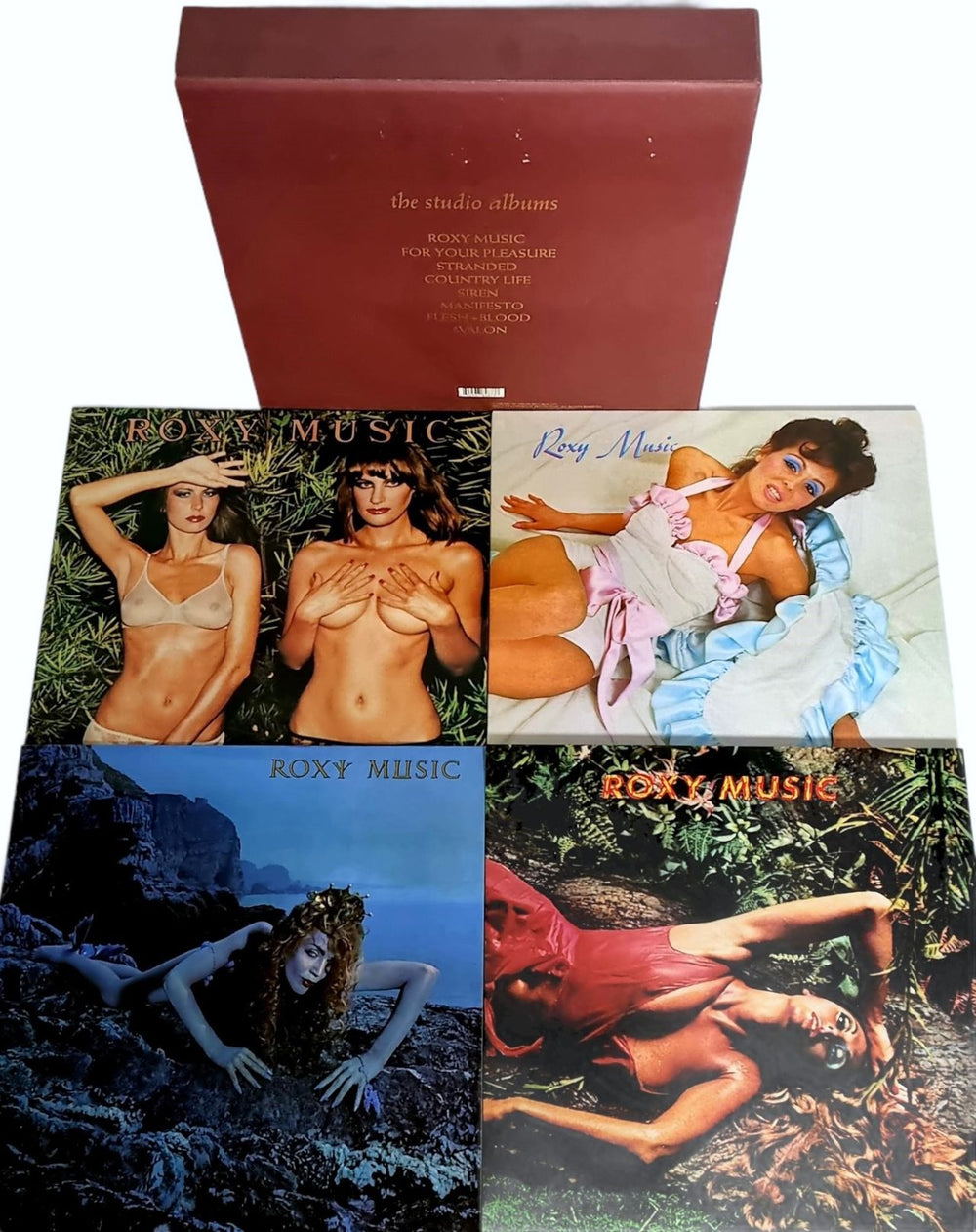 Roxy Music The Studio Albums UK Vinyl Box Set 602537848737