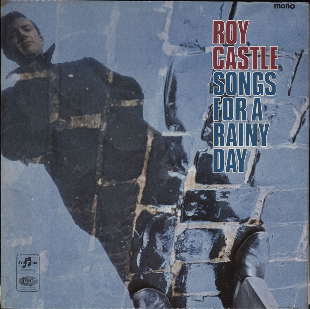 Roy Castle Songs For A Rainy Day - Autographed UK vinyl LP album (LP record) SX6108