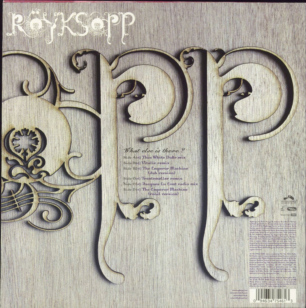 Royksopp What Else Is There? - Remix Doublepack US 12" vinyl single (12 inch record / Maxi-single)