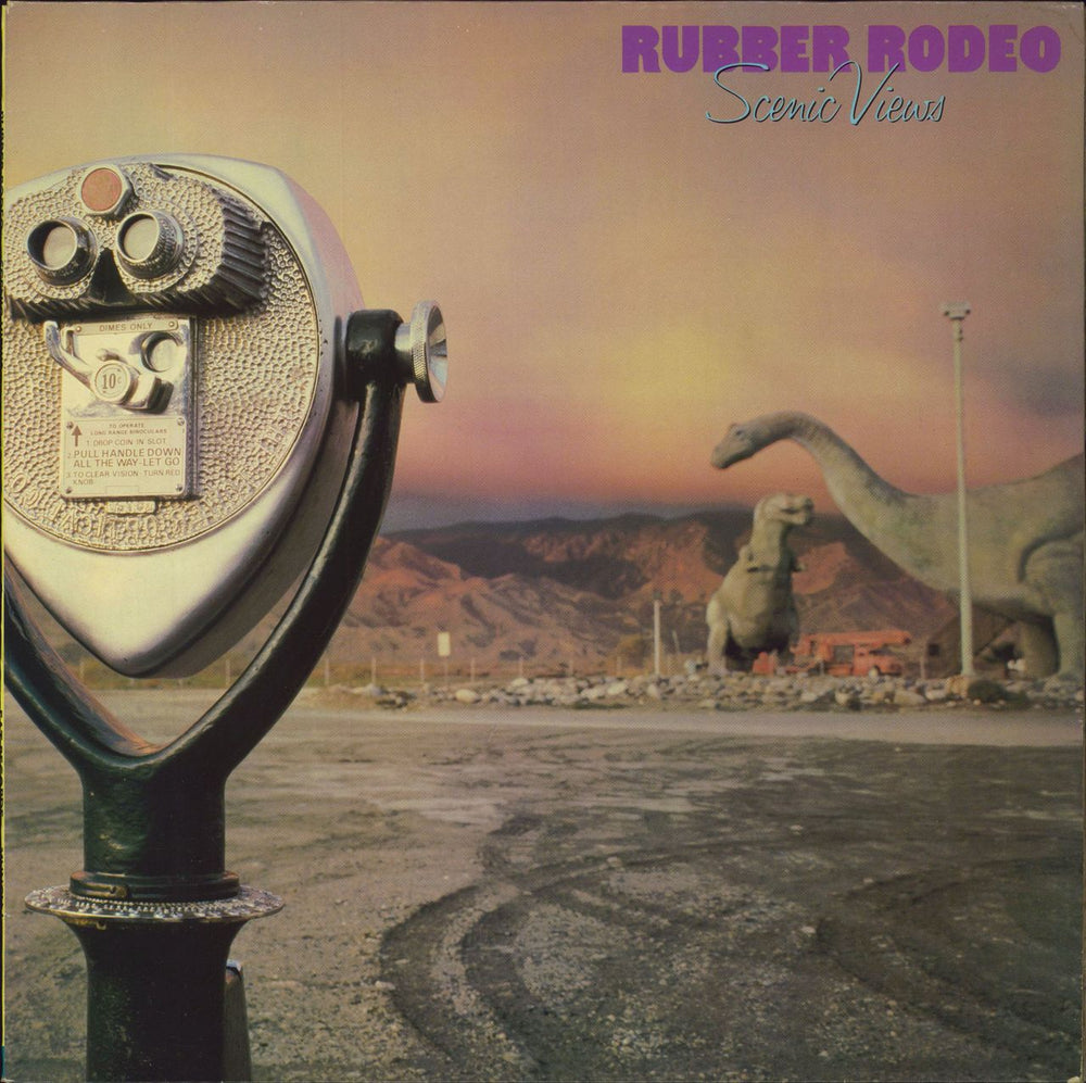 Rubber Rodeo Scenic Views US vinyl LP album (LP record) MUNCH1