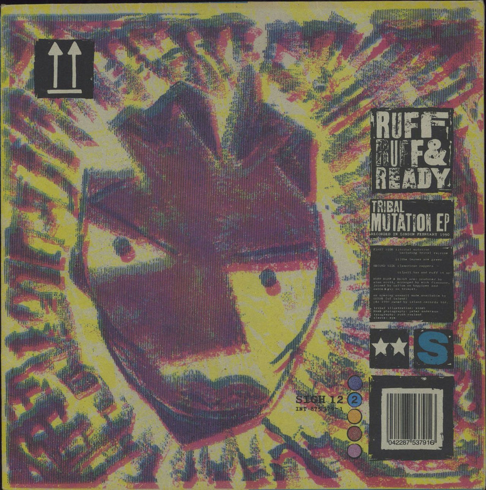 Ruff Ruff & Ready Tribal Mutation EP UK 12" vinyl single (12 inch record / Maxi-single) SIGH12-2