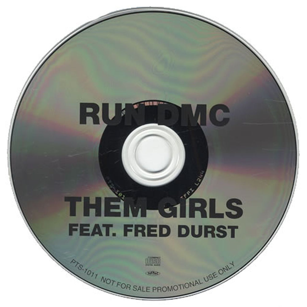Run DMC Them Girls Japanese Promo CD single (CD5 / 5") PTS-1011